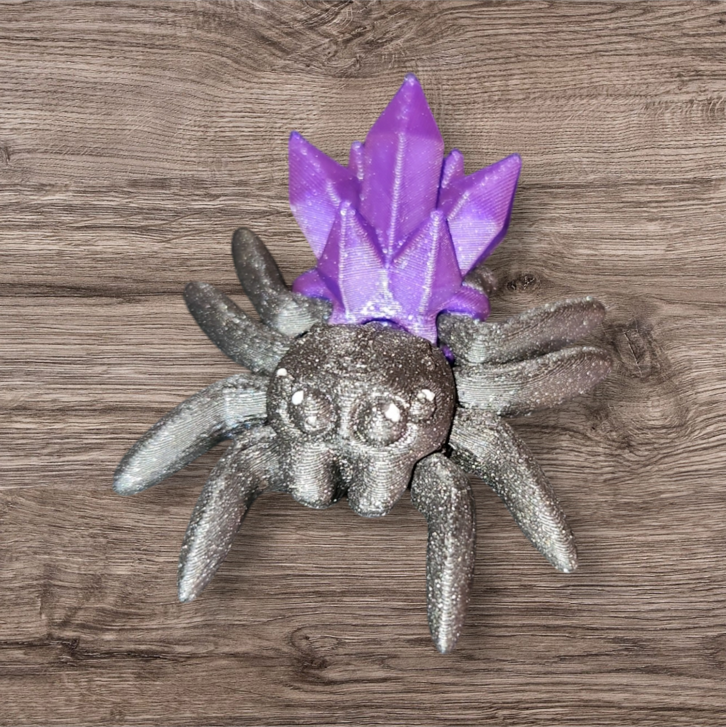 Articulated Crystal Jumping Spider