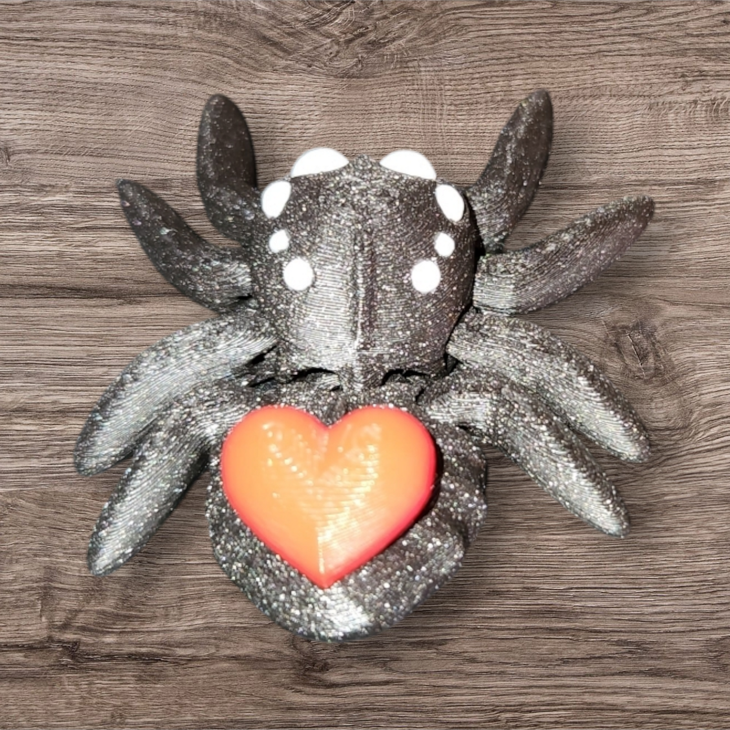 Articulated Heart Jumping Spider