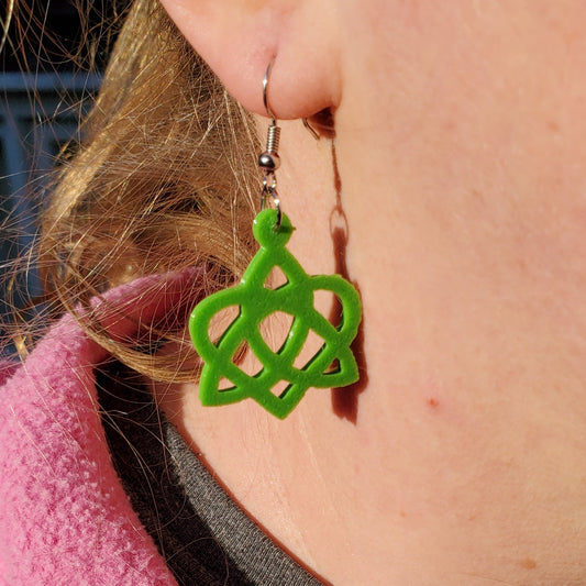 Celtic Heart Earring