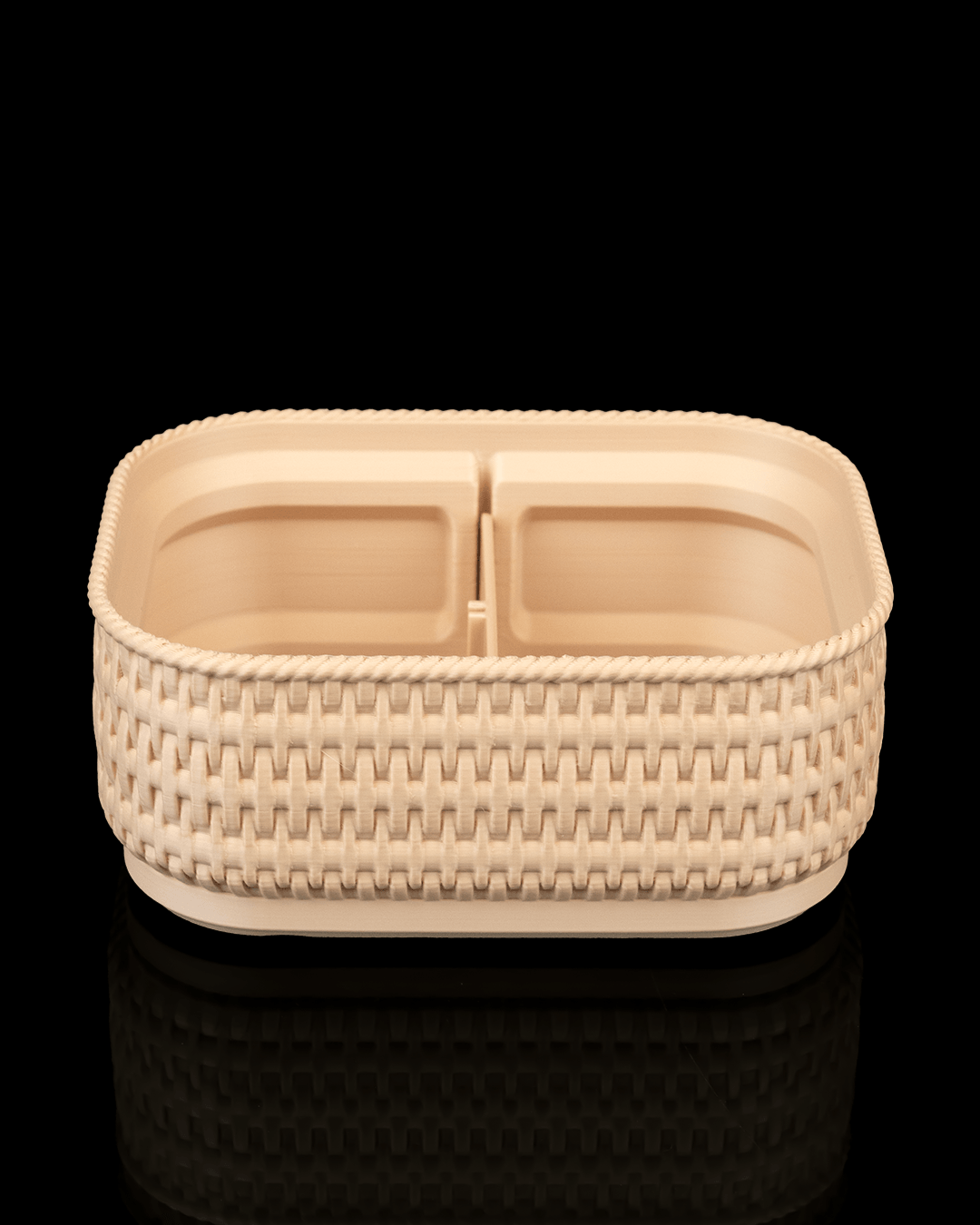 Rattan Glow - Jewelry & Makeup Organizer