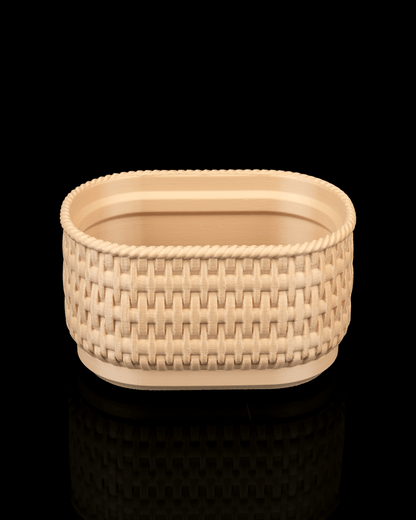 Rattan Glow - Jewelry & Makeup Organizer