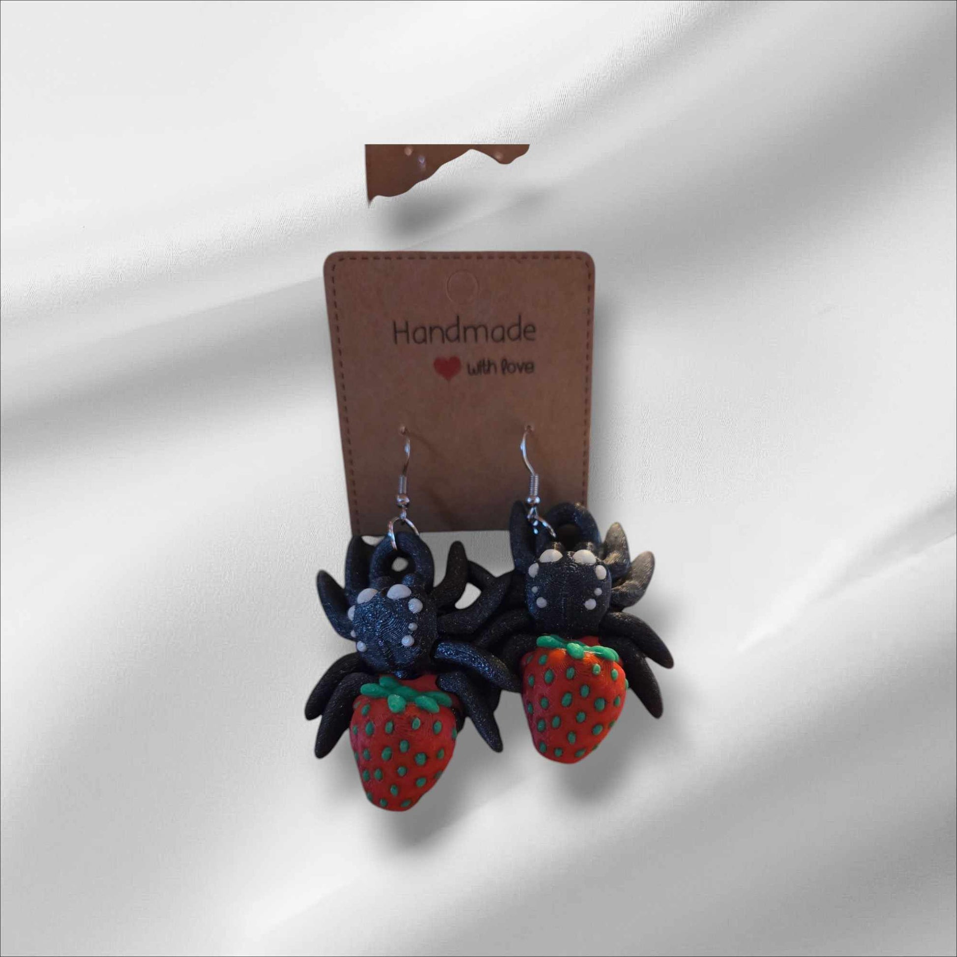 Articulated Strawberry Jumping Spider