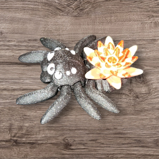 Articulated Water Lilly Jumping Spider